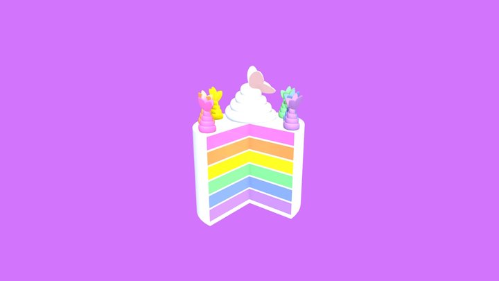 Yes! Precure 5 GoGo! Cake 3D Model
