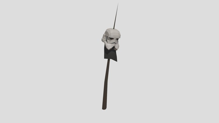 Tatooine_StormtrooperHead_fbx 3D Model