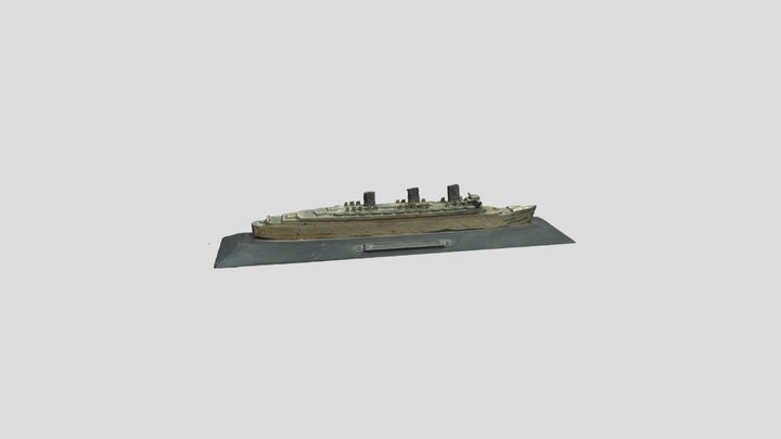 เรือ 3D Model