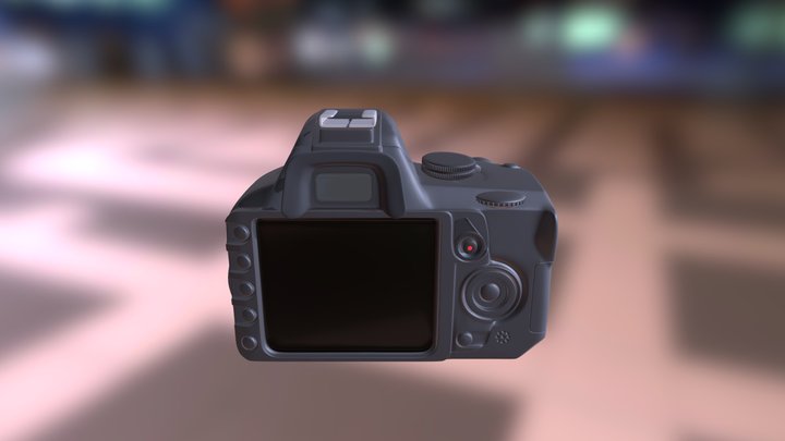 Фотоаппарат 3D Model
