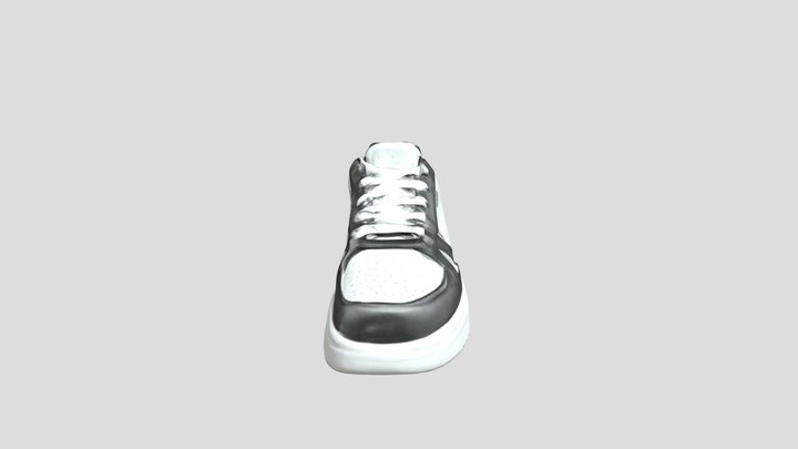 Sneaker_Classic_Black 3D Model