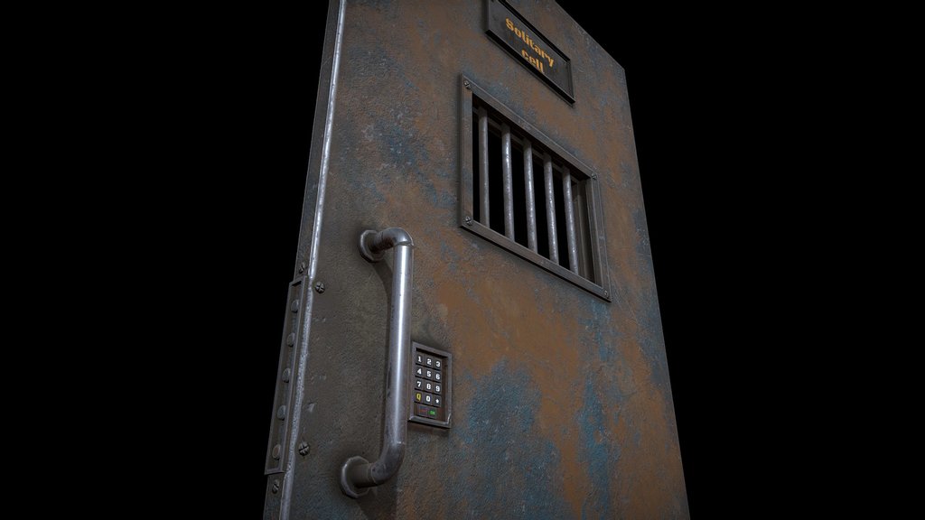 Door Of The Solitary Cell Of The Prison 14MB