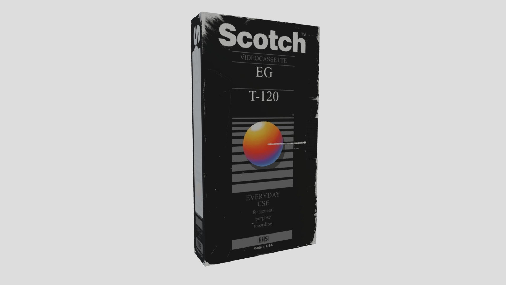 Scotch 1989 VHS Tape