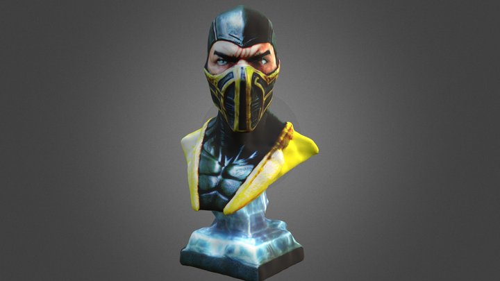 Mortal Kombat 1 Statue Pack 3D model 3D printable