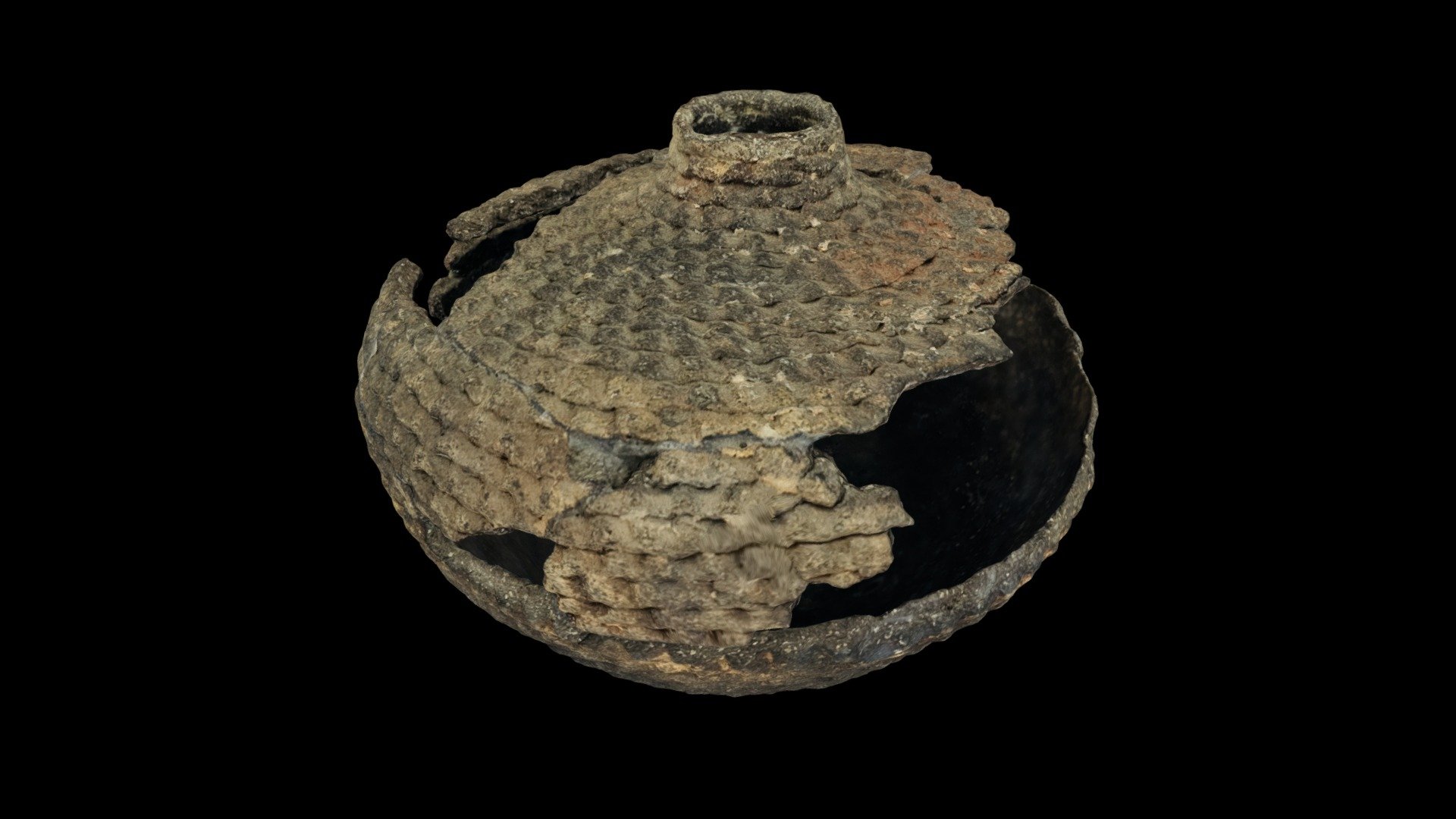 Burial Hill Vessel — Sketchfab embed 3D viewer