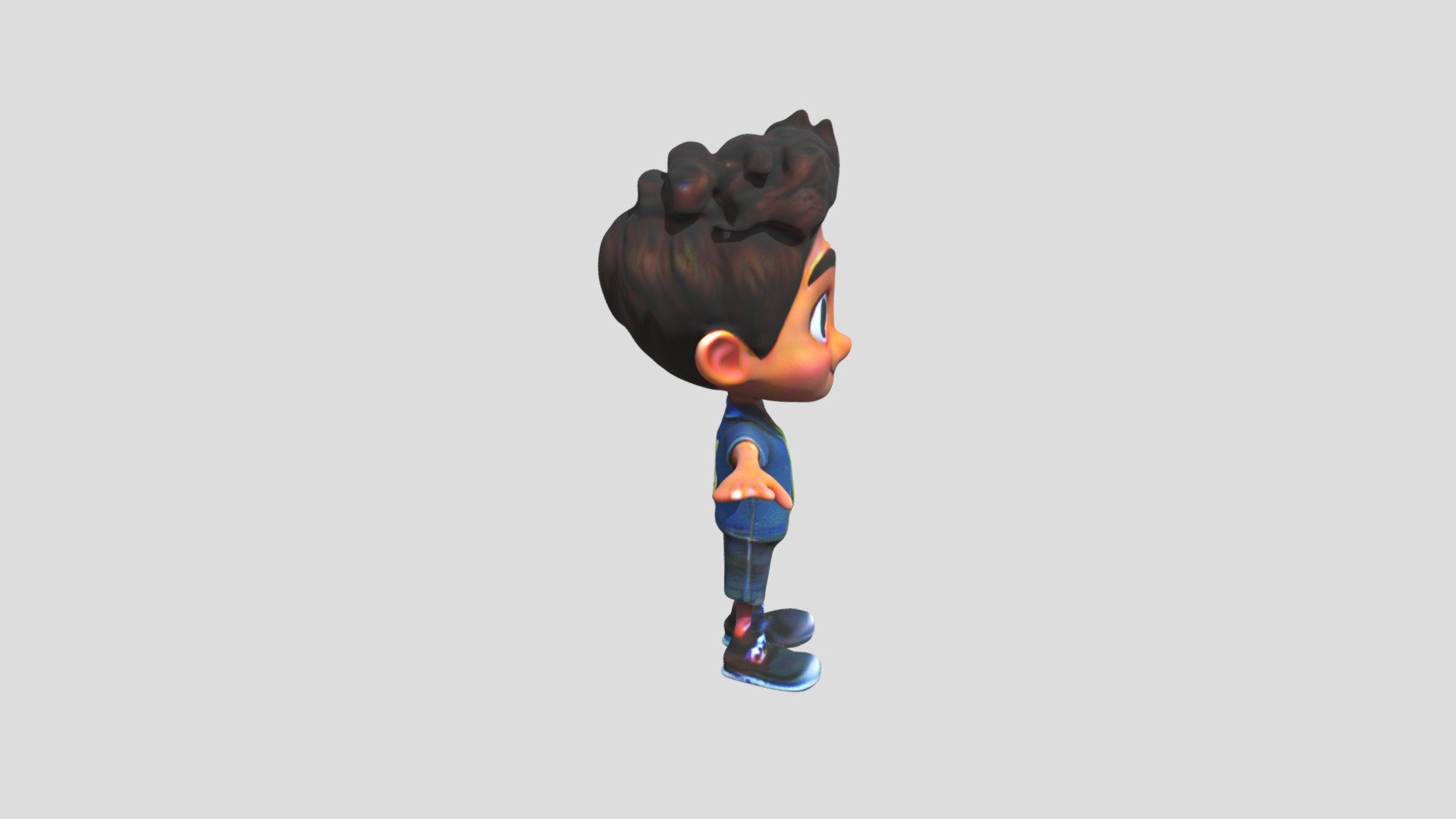 A Boy - Download Free 3D Model By YoungDo [23dec1e] - Sketchfab