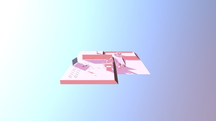 Suez Platform 3D Model