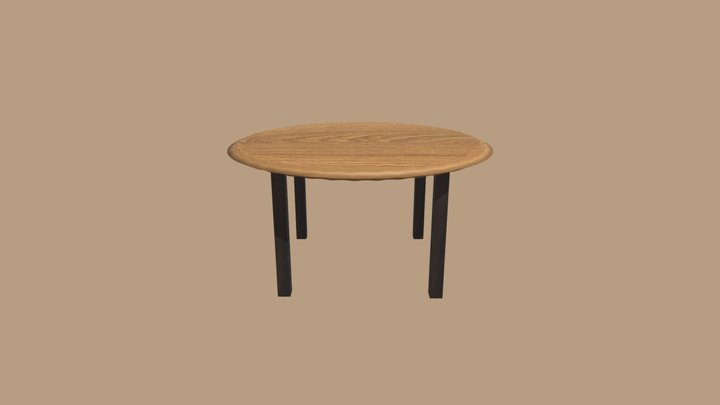 Wooden table - Mesa de madeira 3D Model