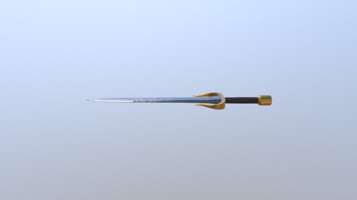 Sword Texture Project 3D Model