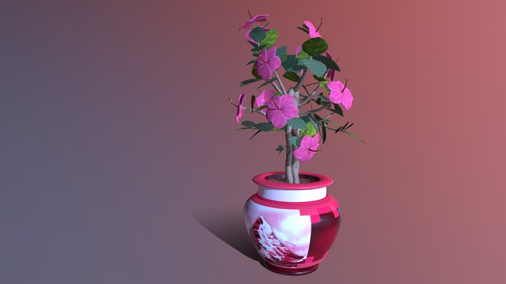 Hibiscus 3D Model