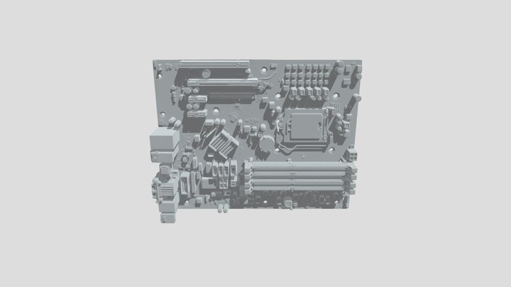 HP compaq pro 6300 3D Model