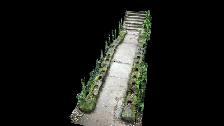 Newcastle Ouseburn Stone Bridge 1 (Scaniverse) – Free 3D Model STL