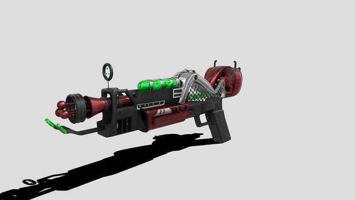 Ray Gun MK II/COD BO2 3D Model