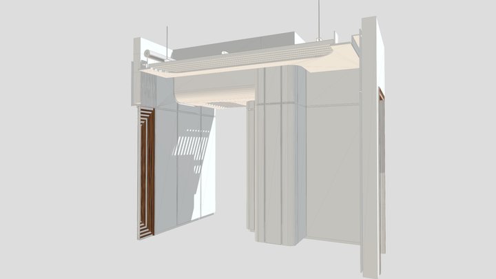 101-104 (коридор)(v2) 3D Model