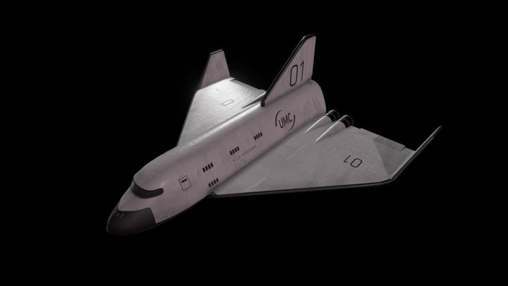 Emergency Escape Shuttle 3D Model