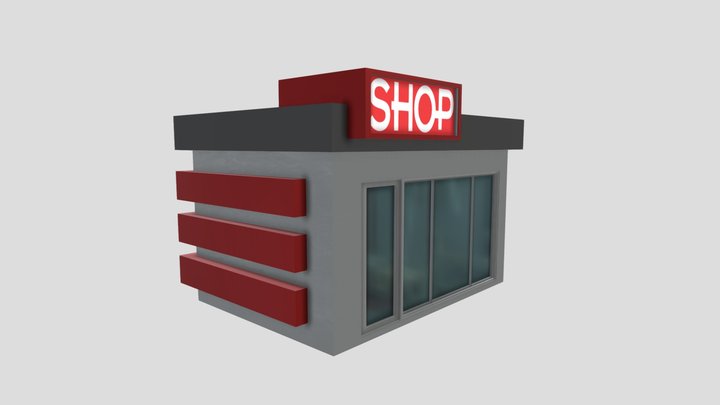 Shop 3D Model