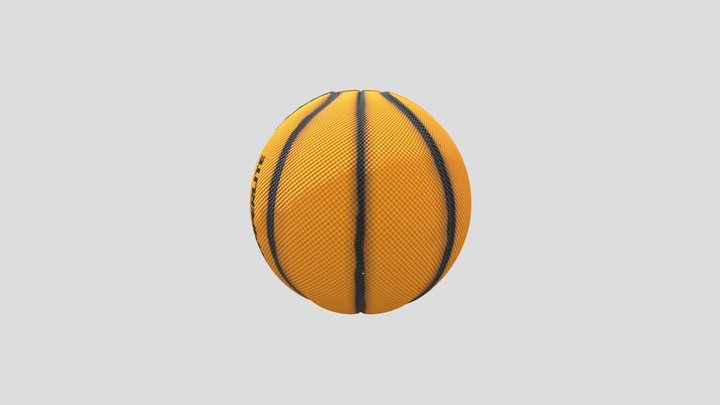 Nike Basketball 3D Model