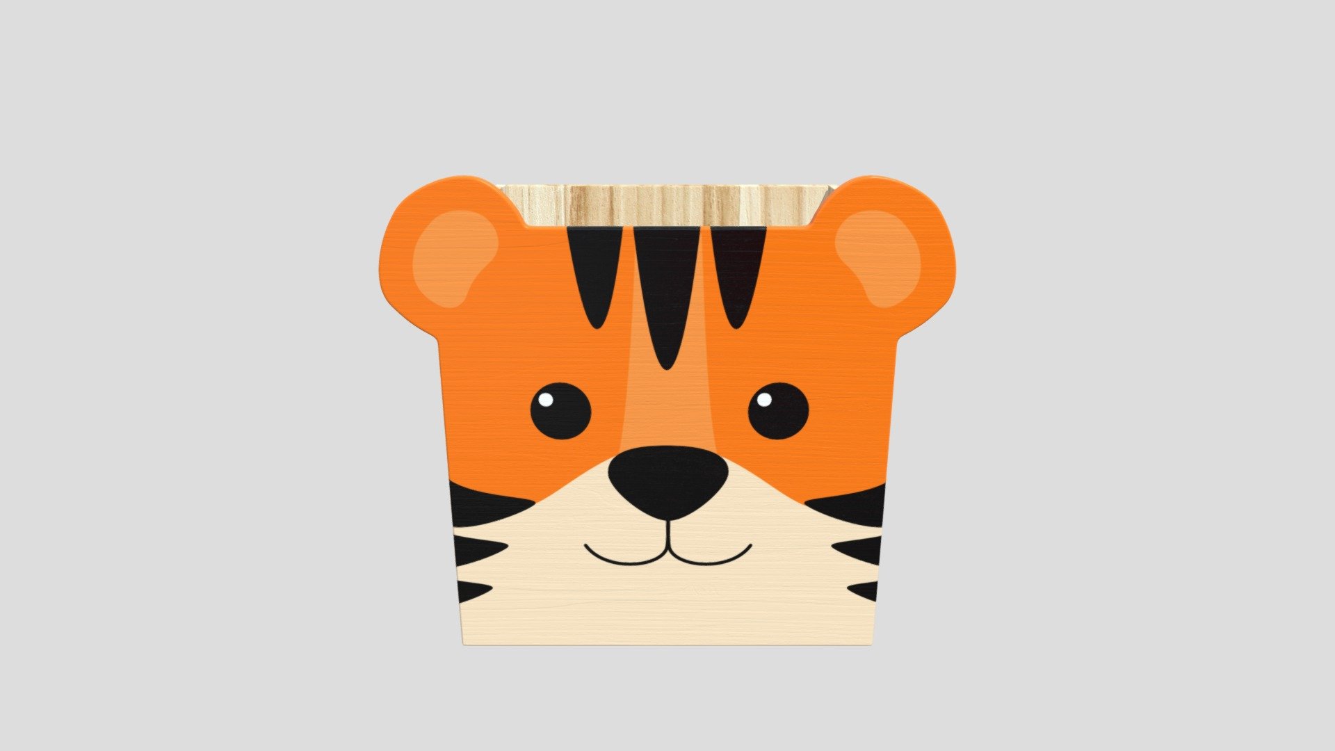 Animalbox Tiger Storage Box - Download Free 3D model by koussaychamma ...