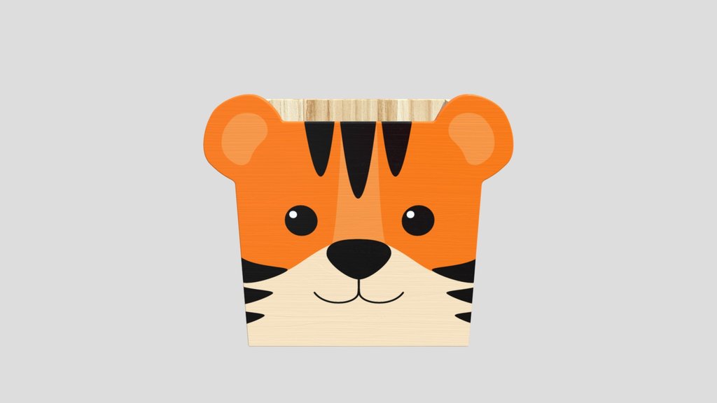 Animalbox Tiger Storage Box