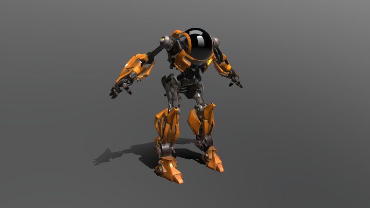 Robo Transformer 3D Model