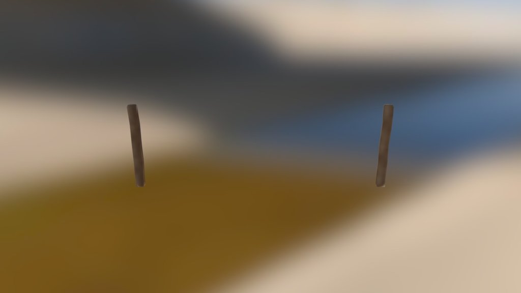 Simple wooden Farmgateway