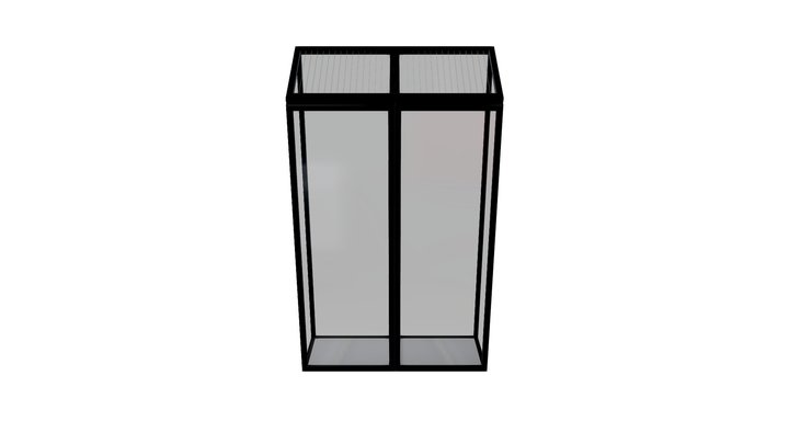 Vitrine for Baku Prison Service 3D Model