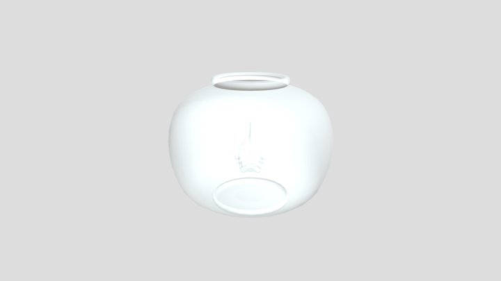 Fish And Bowl 3D Model