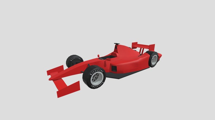 Indycar 3D Model