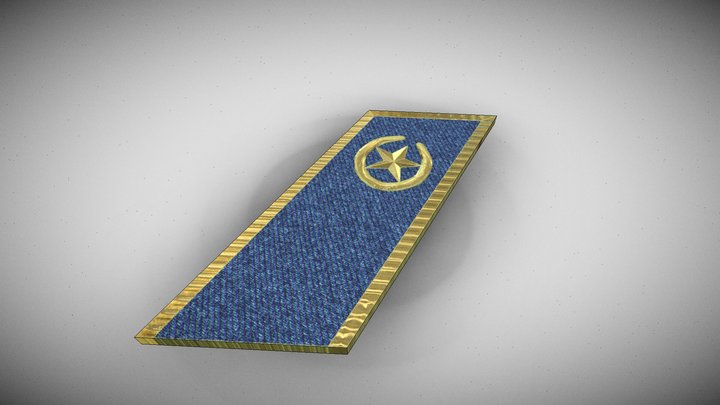 Петлица КГБ 3D Model