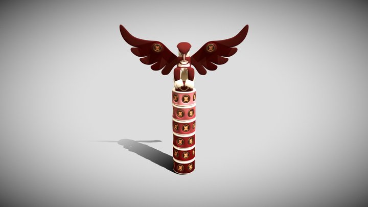 XList Totem Týr Tier 2 3D Model