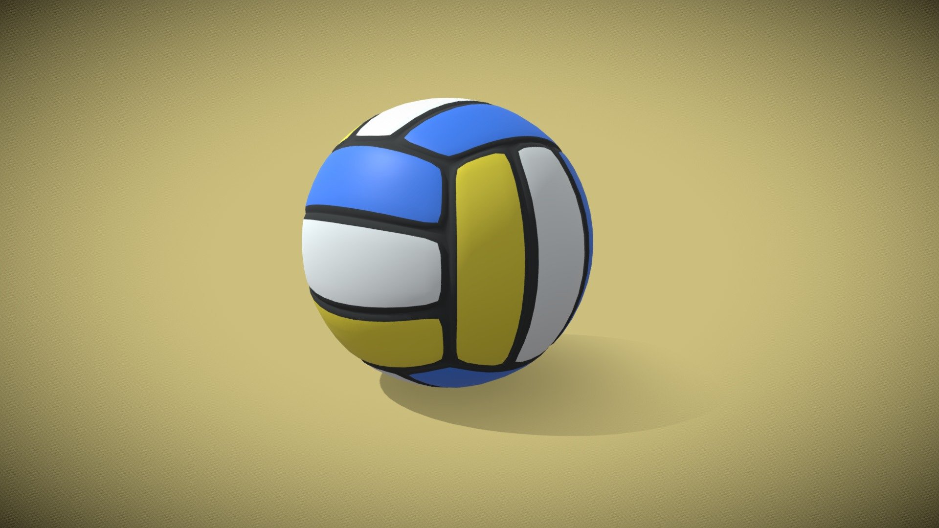 3D Sketchbook 8 - Volley Ball