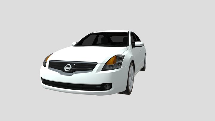 2007 Nissan Altima 2.5 SE 3D Model