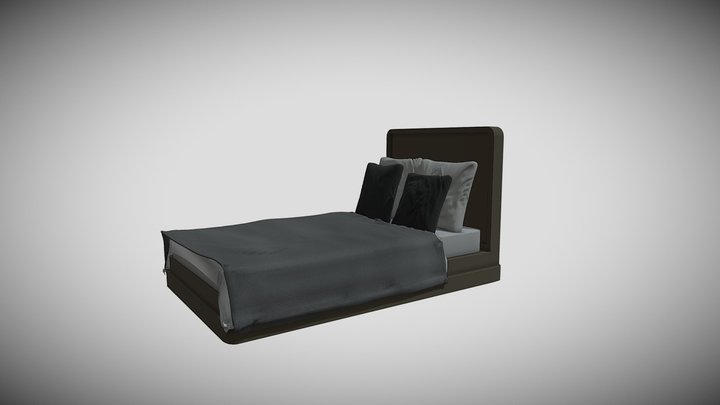 Basic Bed 3D Model