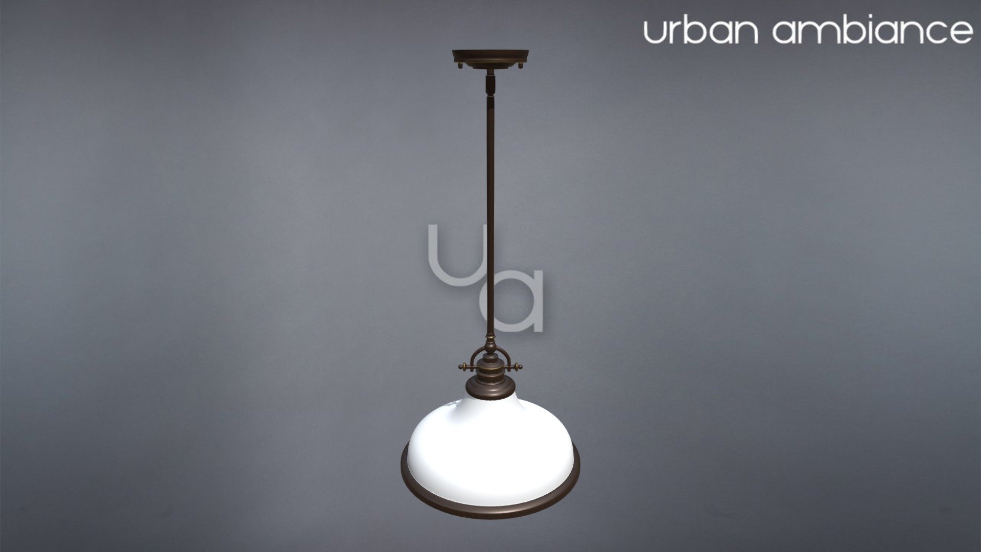 UQL2335 Industrial Pendant Light, 11.5