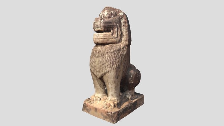 Singha Guarding , Lolei 3D Model