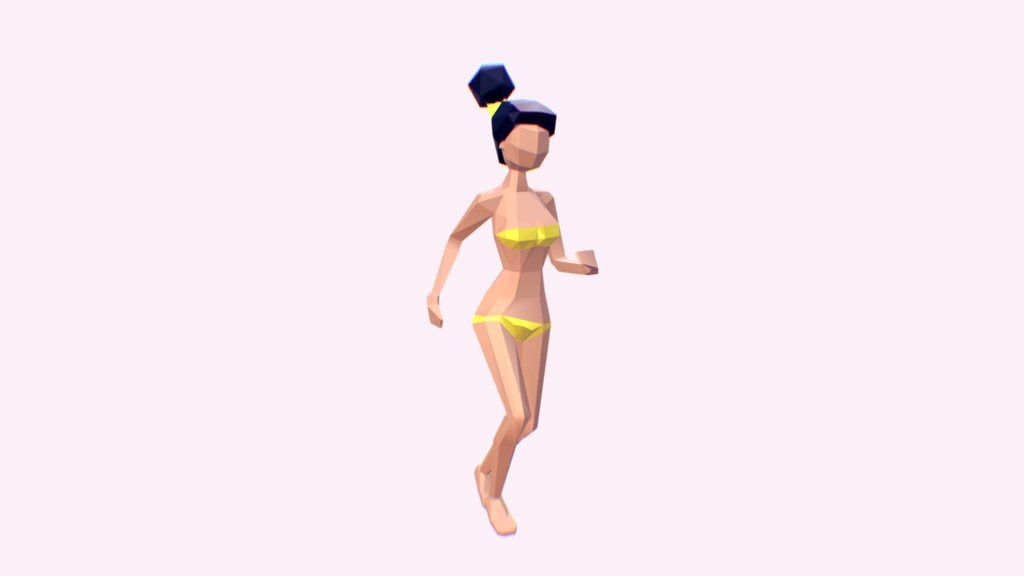 Lowpoly Girl