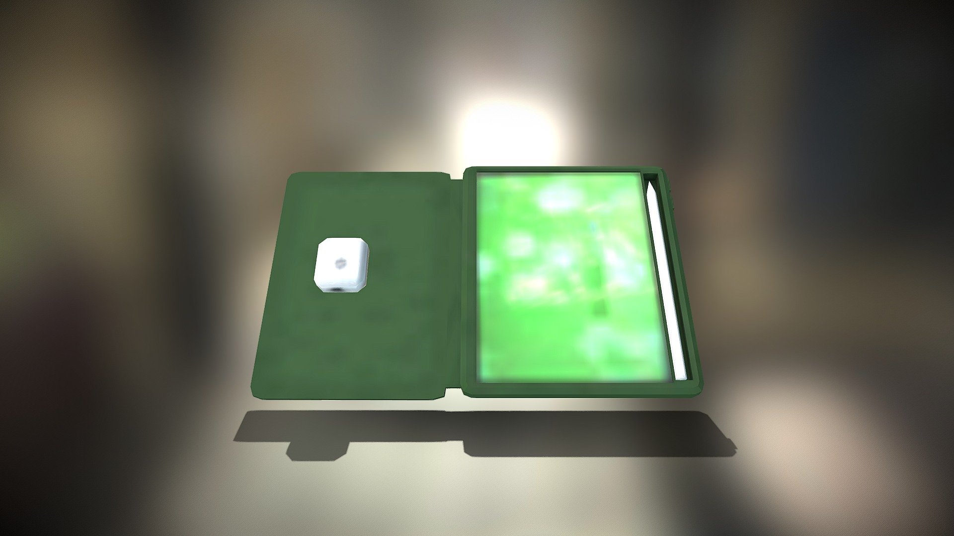 low poly ipad (488 tris)