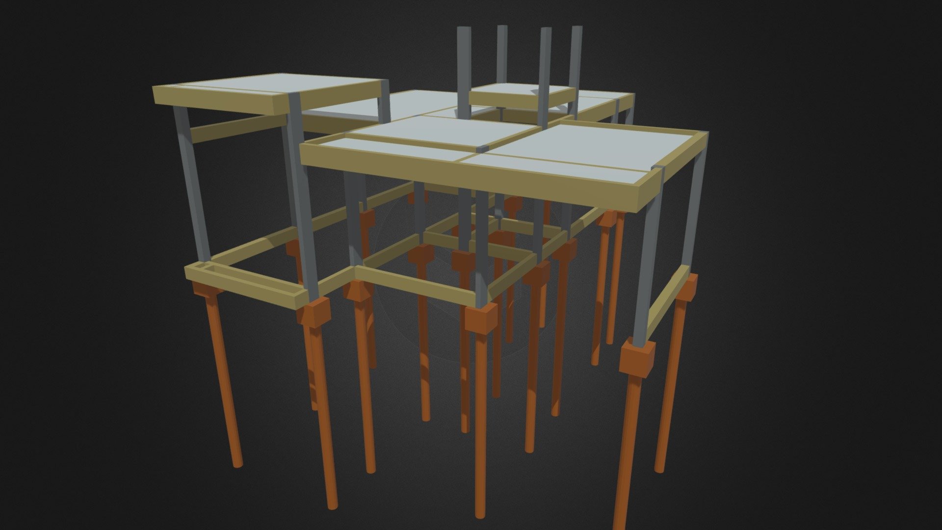 PROJETO ESTRUTURAL - LEONARDO — Sketchfab embed 3D viewer