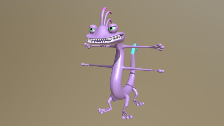 Randall Boggs 3D Model