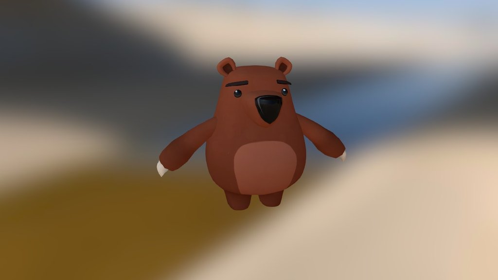 Bears Can't Drift!? bear - 3D model by AzzaMat [23f0224] - Sketchfab