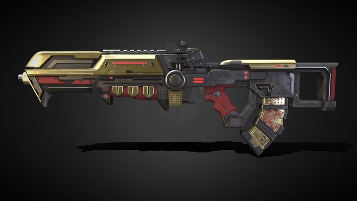 Apex Legends VK-47 Flatline CLENCHED FIST – Kostenloses 3D-Modell STL