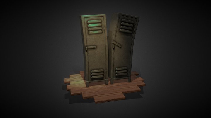 Little Nightmares Lockers 3D Model