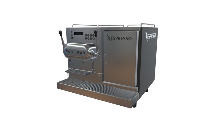 Nespresso - Aguila 220 3D Model