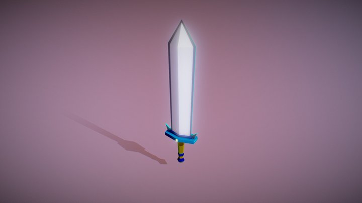 Broad Sword 3D Model