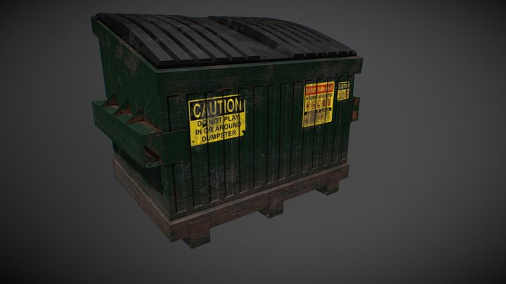 Dumpster 3D Model