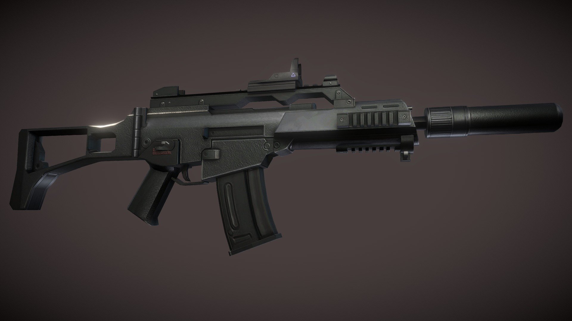 G36C Assault Rifle - Download Free 3D model by nebula075 [23f0b91 ...