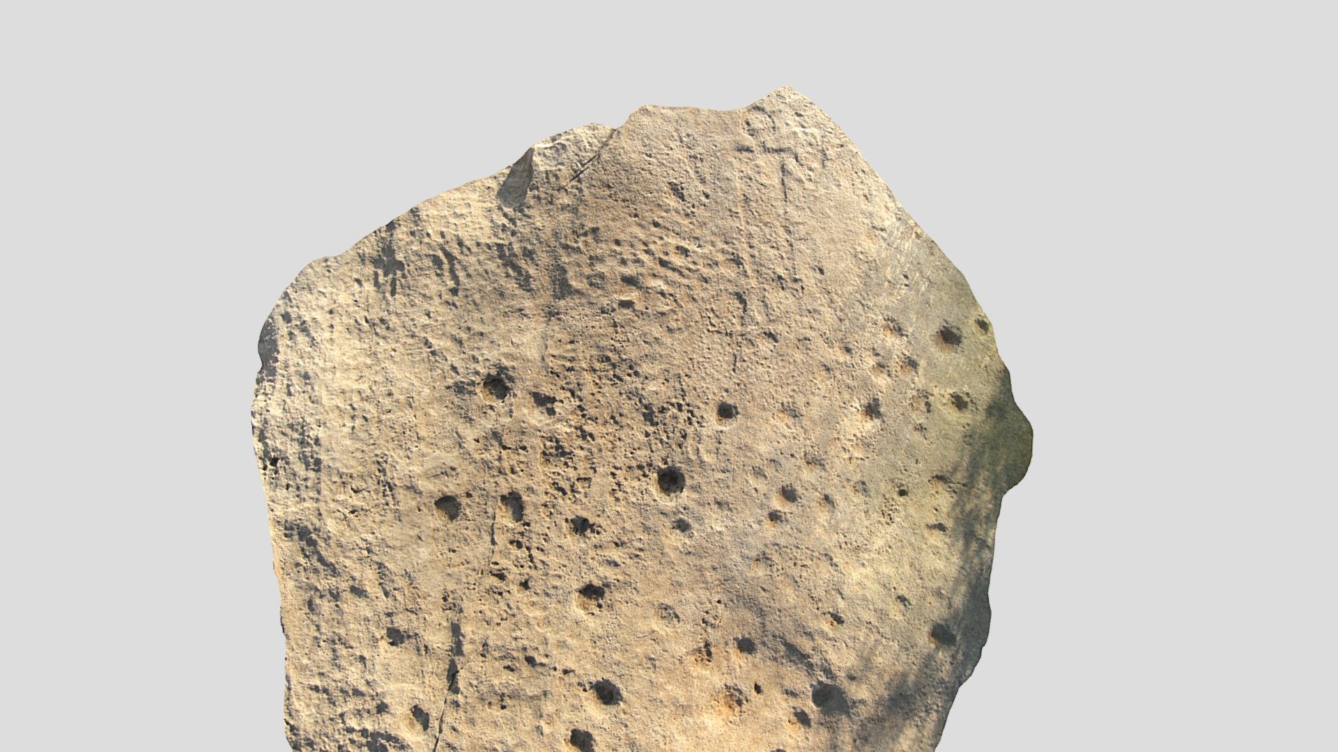 Alibates Petroglyph - Anthropomorph