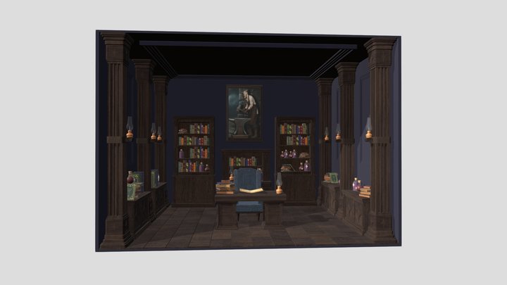 Office 3D Model