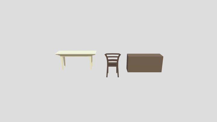 Galloway Furniture 3D Model