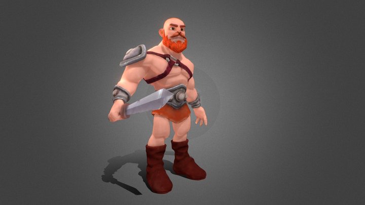 Gladiator ( first model ) 3D Model